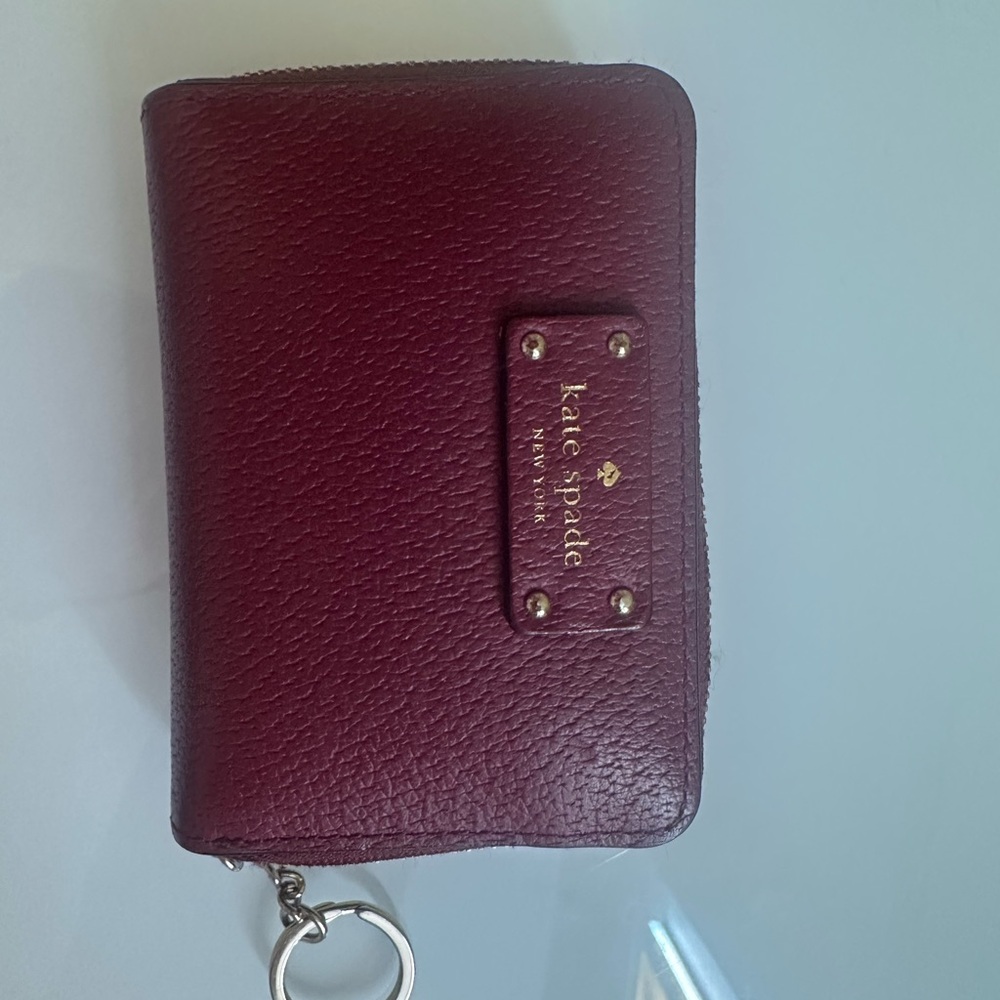 Kate Spade Plum Leather Wallet